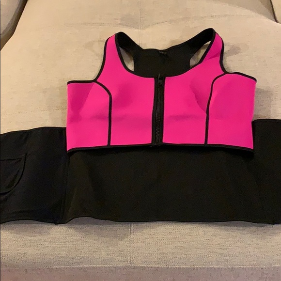 Yianna Neoprene Vest Hot Fuchsia Pink!!! - Picture 3 of 8